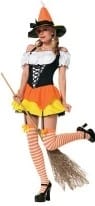 Halloween Wholesale Costumes -WholesaleHalloweenCostumes -Kandy Korn Witch