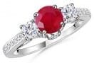 Jewelry Gift Ideas for Women -ANGARA Ruby Ring