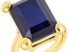 Jewelry Gift ideas for Women -Heidi Sapphire Gold Cocktail Ring